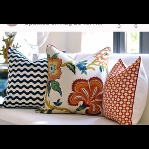 Schumacher Pillow Covers - 6